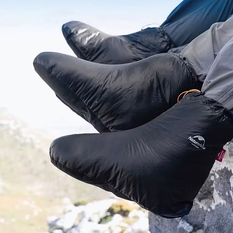 Pašiltinti aulinukai Naturehike Duck Down black 2