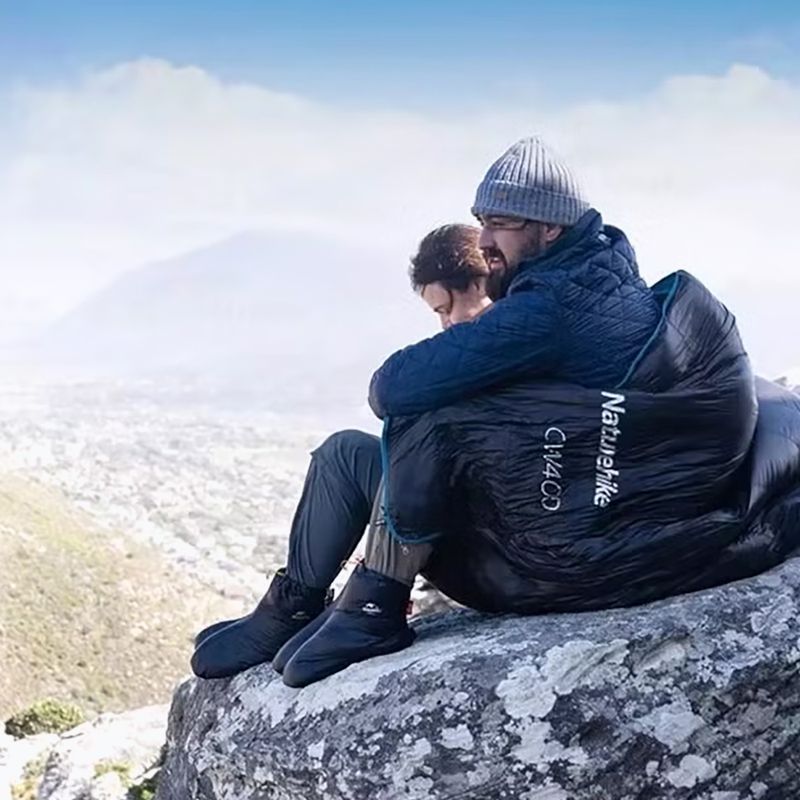 Pašiltinti aulinukai Naturehike Duck Down black 3