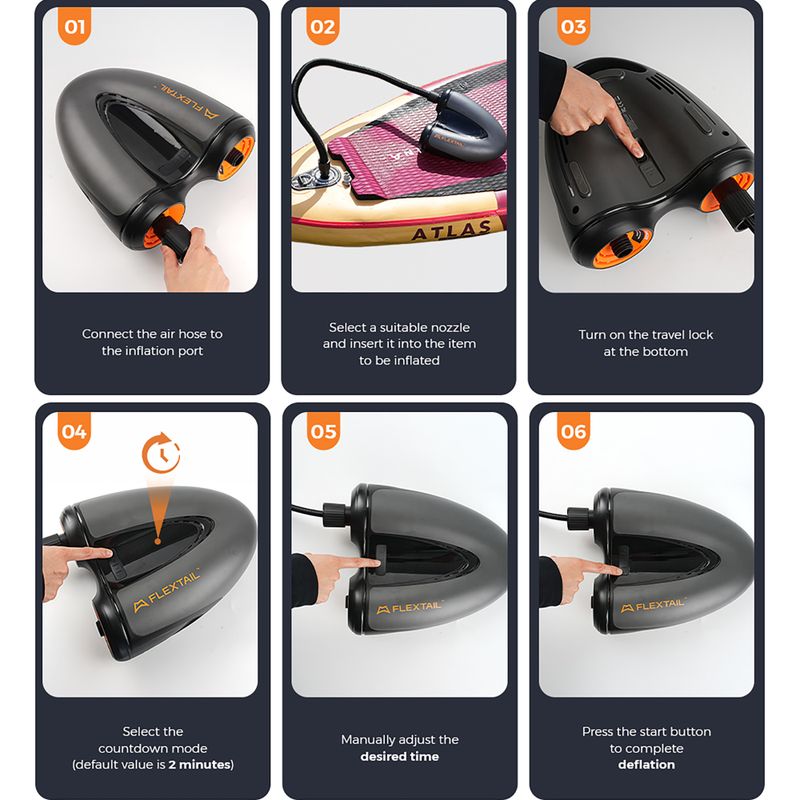 Elektrinis siurblys FLEXTAIL Evo Sup Pro dark grey 10