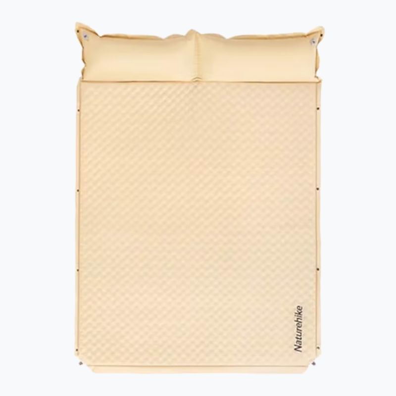 Savaime prisipučiantis kilimėlis Naturehike Automatic Inflatable Cushion With Pillow cream