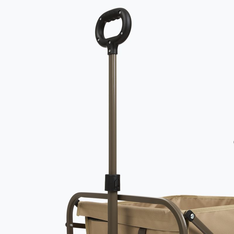 Transportavimo vežimėlis Naturehike Light With Brakes linen brown 4