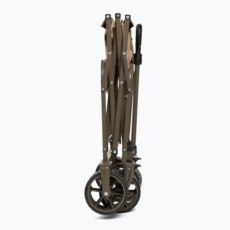 Transportavimo vežimėlis Naturehike Light With Brakes linen brown 8