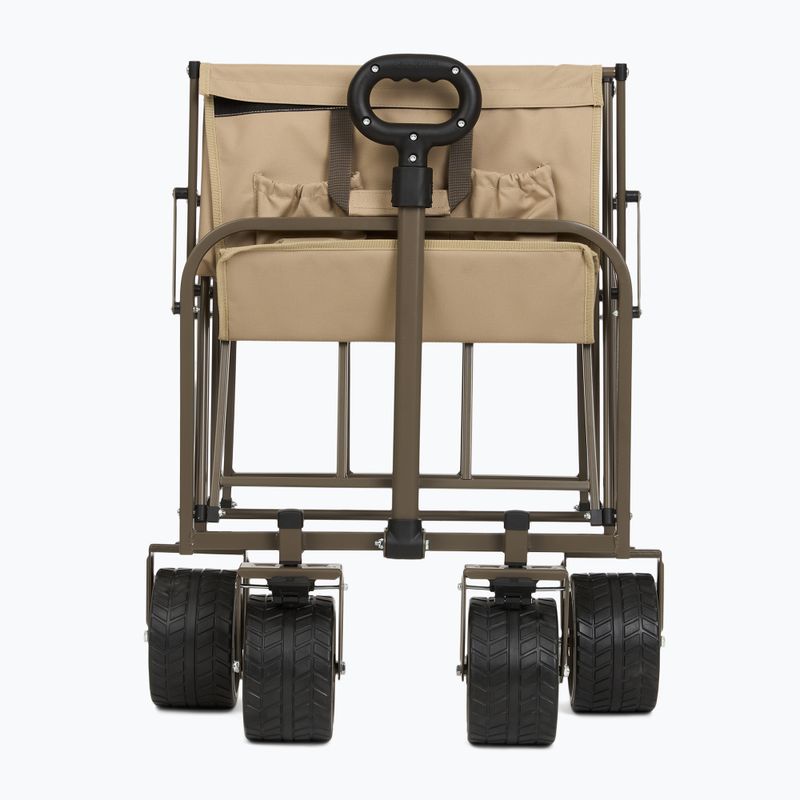 Transportavimo vežimėlis Naturehike Light With Brakes linen brown 9