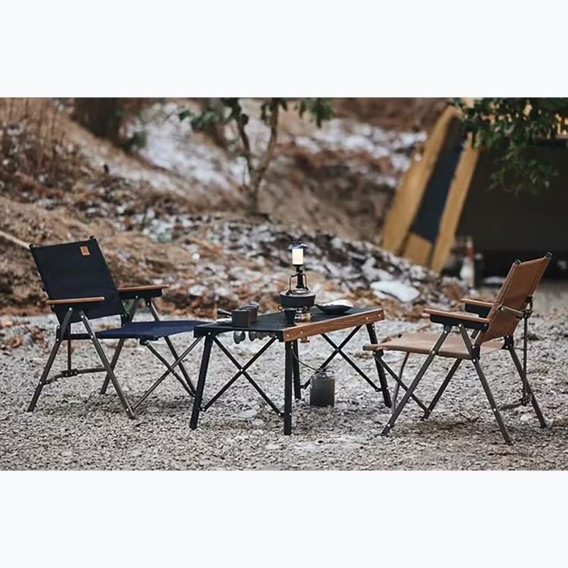 Turistinė kėdė Naturehike L04 Folding black 2