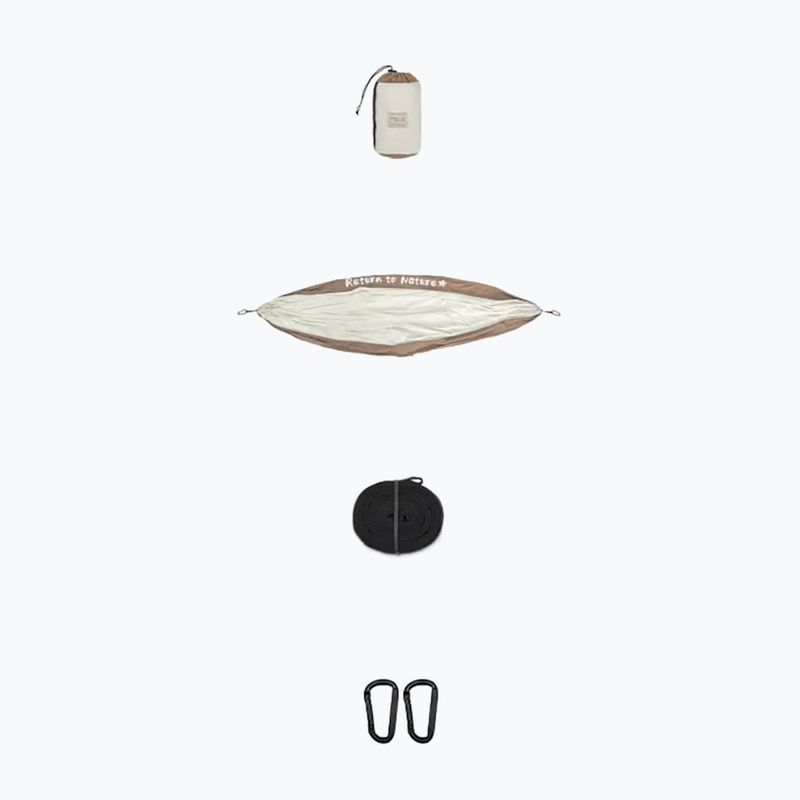 Turistinis hamakas Naturehike Ultralight Swing Single Upgrade coffee brown 2