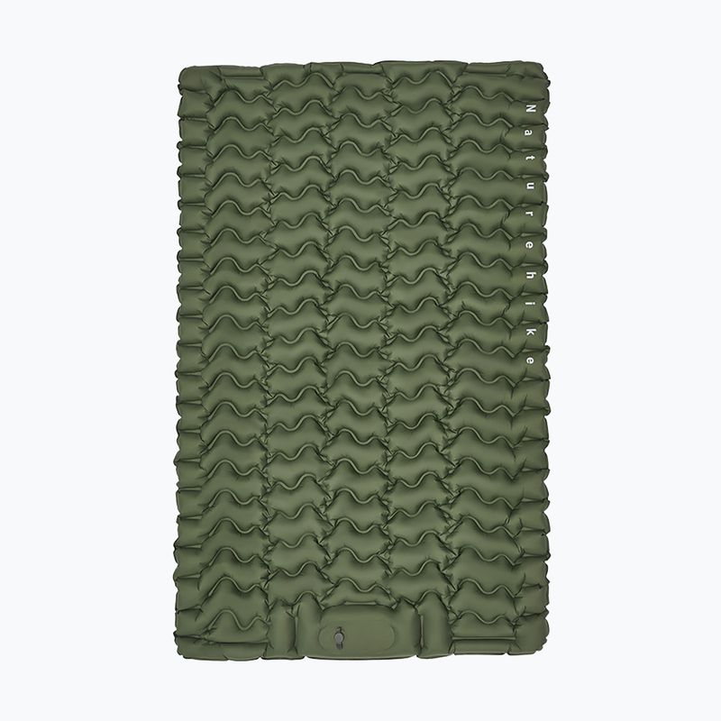 Pripučiamas čiužinys Naturehike Double FC01 army green 2