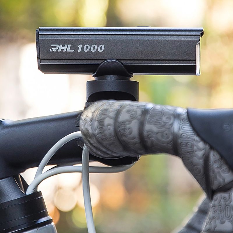 Priekinis dviračio žibintas Rockbros 24610002001 Front Light 1000 Lumen black 11