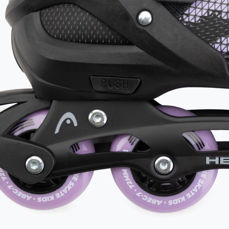 Vaikiški riedučiai HEAD Galaxy 2w1 purple 17