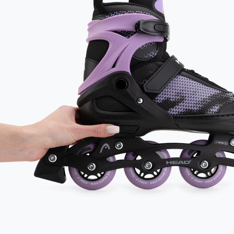 Vaikiški riedučiai HEAD Galaxy 2w1 purple 18