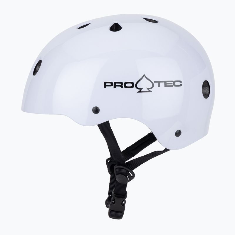 Šalmas Pro-Tec Classic Certified gloss white 3