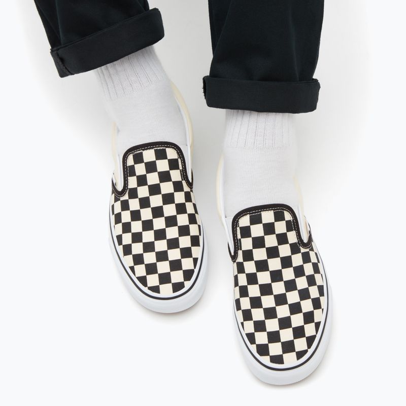 Batai Vans UA Classic Slip-On blk&whtchckerboard/wht 17