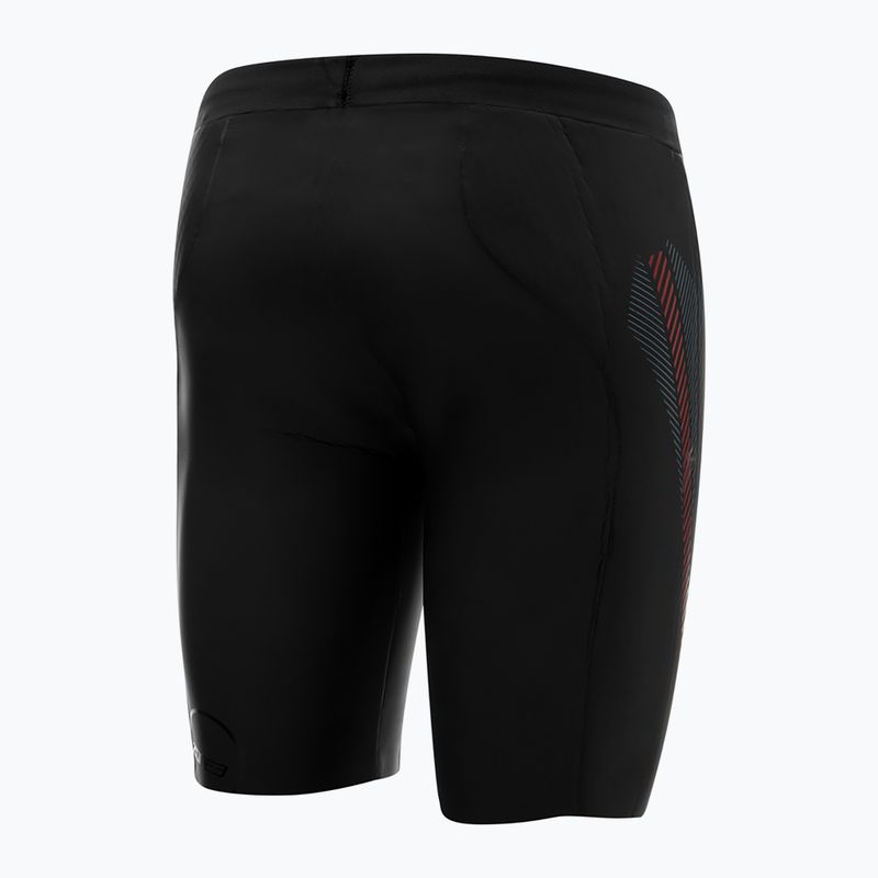 Vyriški neopreniniai šortai ZONE3 Buoyancy Premium Aerodome Elite 5/3 mm black/red 2