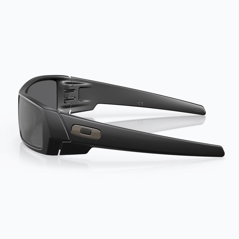 Akiniai nuo saulės Oakley GasCan matte black/black iridium polarized 3