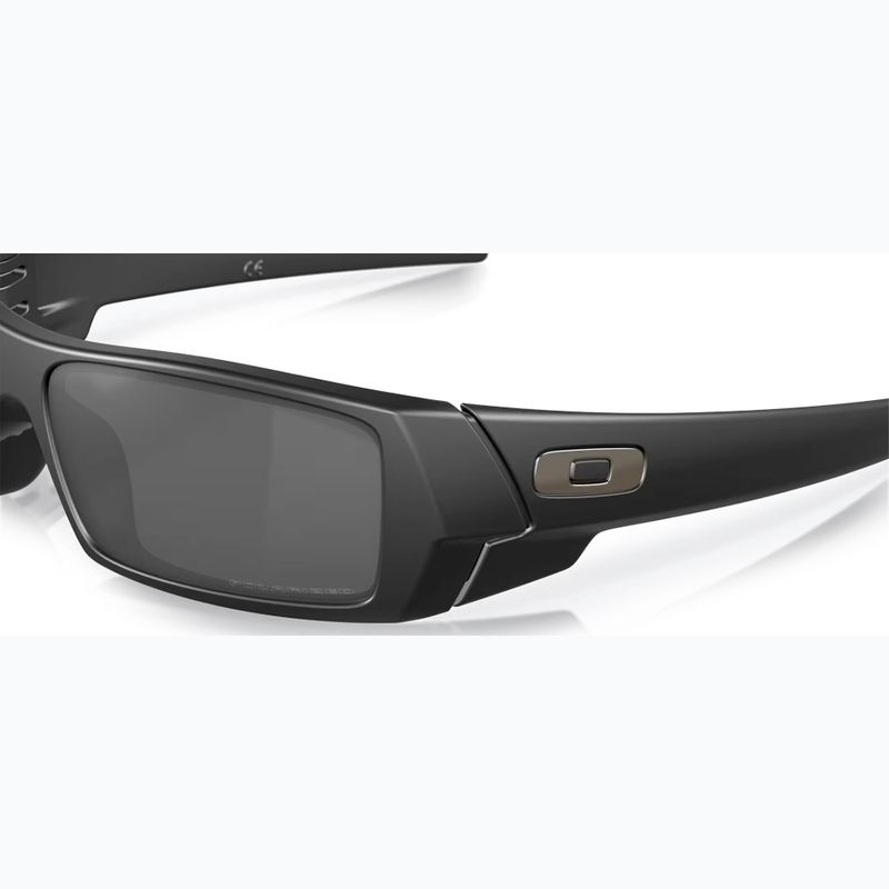 Akiniai nuo saulės Oakley GasCan matte black/black iridium polarized 6