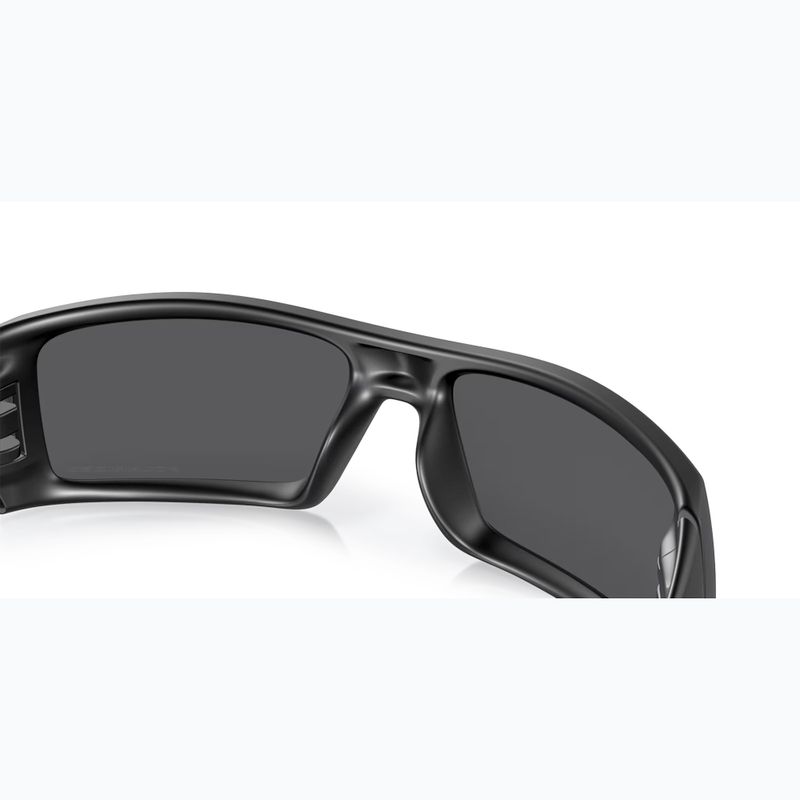 Akiniai nuo saulės Oakley GasCan matte black/black iridium polarized 7