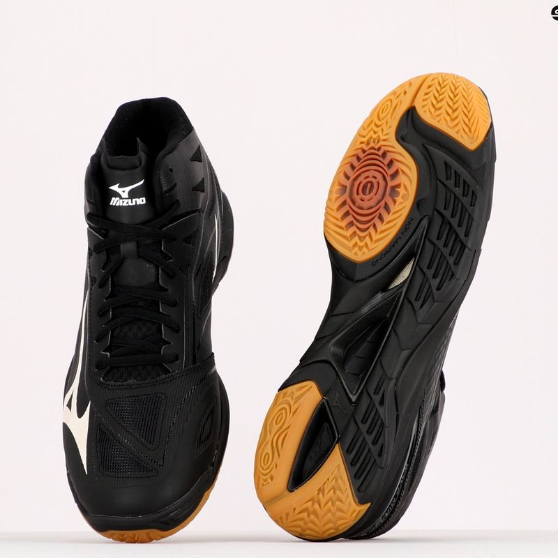 Vyriški tinklinio bateliai Mizuno Wave Mirage 2 Mid black X1GA176099 9