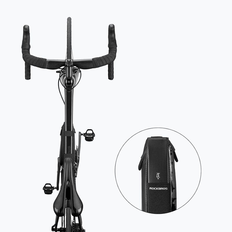 Dviračio rėmo krepšys Rockbros B39-2 1,5 l black 9