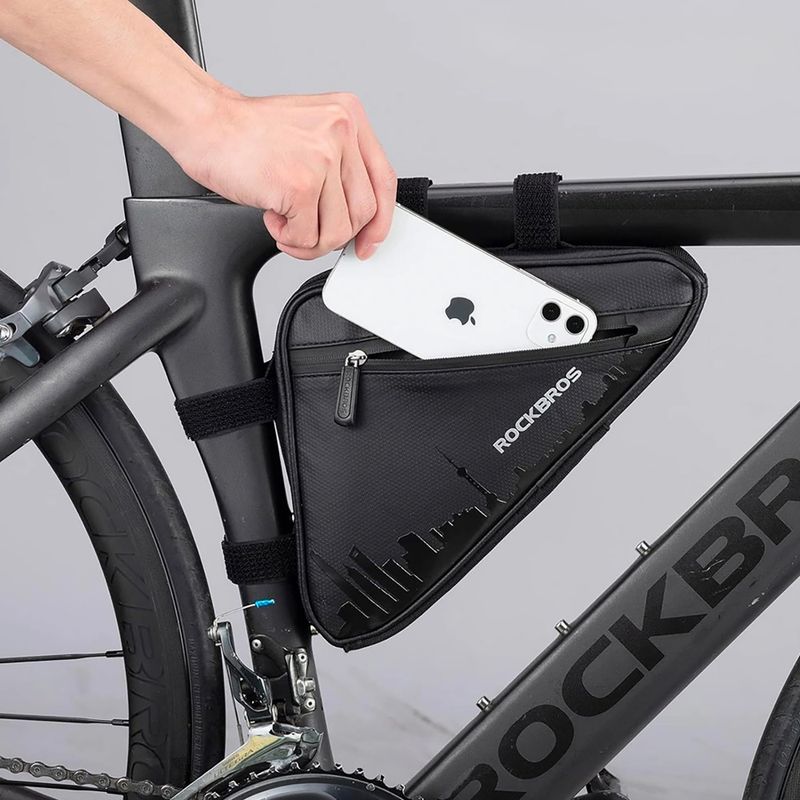 Dviračio rėmo krepšys Rockbros B39-2 1,5 l black 3