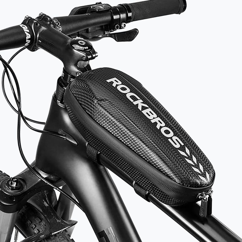 Dviračio rėmo krepšys Rockbros B60 1,1 l black