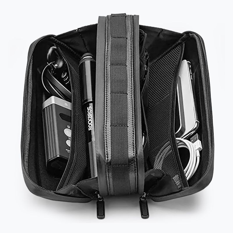 Dviračio rėmo krepšys Rockbros B67 2,5 l black 2
