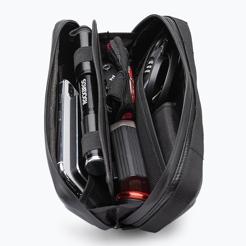 Dviračio rėmo krepšys Rockbros B66 1,5 l black 2