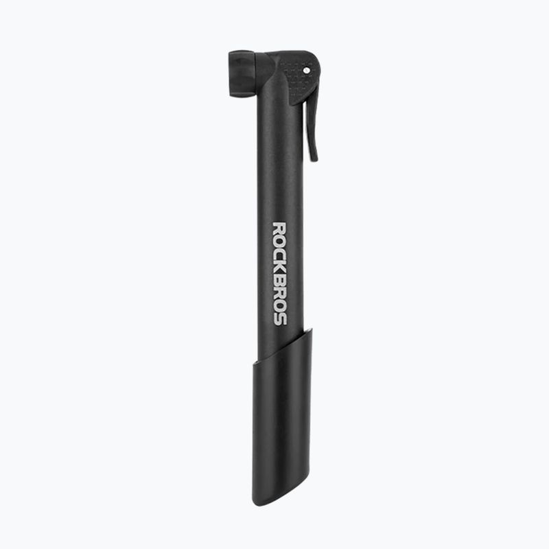 Rockbros dviračių pompa 42520001 80psi juoda