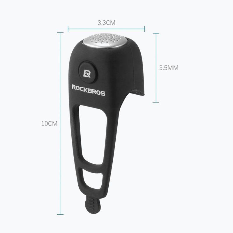 Dviračio skambutis Rockbros CB1709 black 2