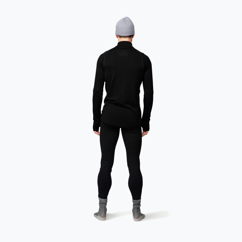 Vyriškas termoaktyvus džemperis Devold Expedition Merino 235 Zip Neck black 2