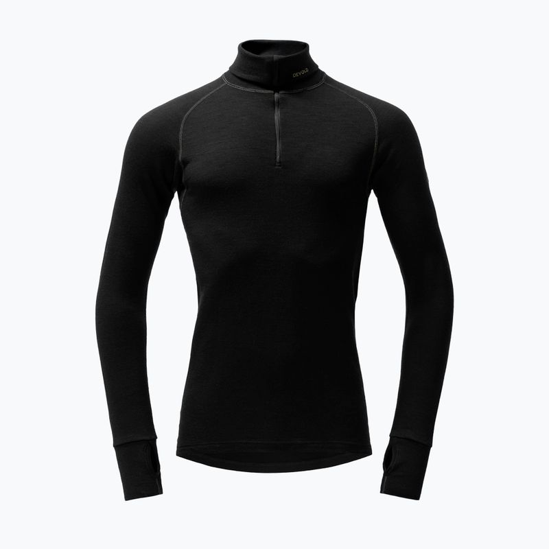 Vyriškas termoaktyvus džemperis Devold Expedition Merino 235 Zip Neck black 5