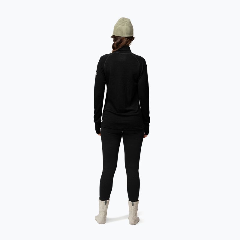 Moteriškas termo džemperis Devold Expedition Merino 235 Zip Neck black 3