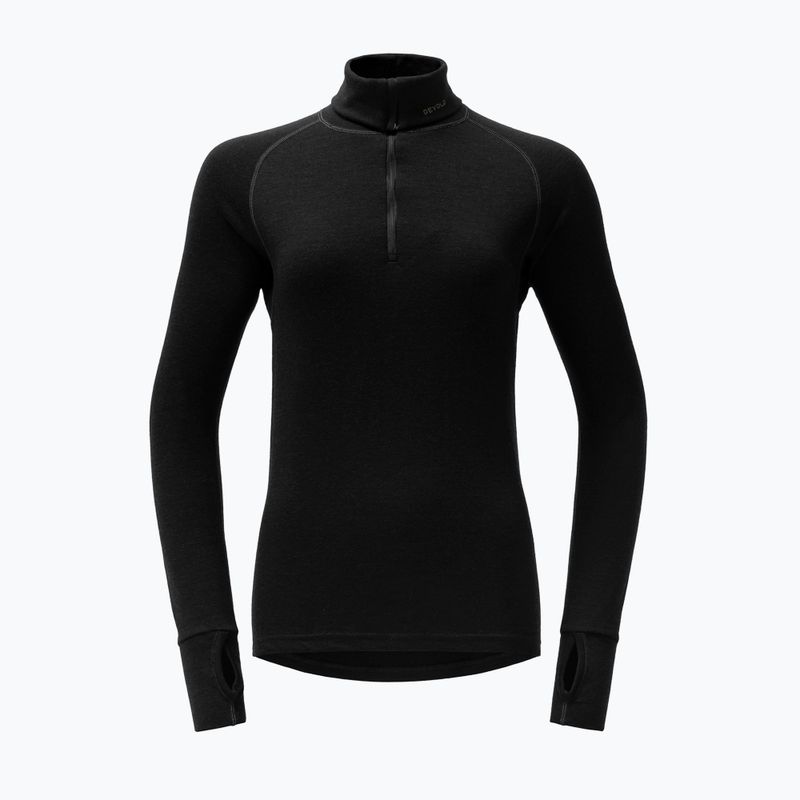 Moteriškas termo džemperis Devold Expedition Merino 235 Zip Neck black 5