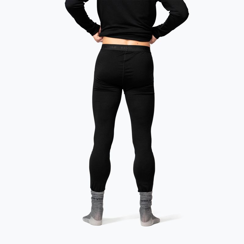 Vyriškos termo kelnės Devold Breeze Merino 150 Longs black 2