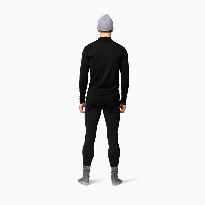 Vyriškas termoaktyvus džemperis Devold Breeze Merino 150 Zip Neck black 3