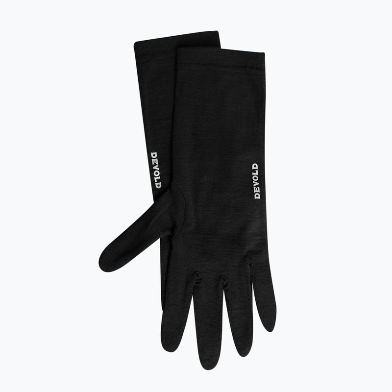 Pirštinės Devold Innerliner Merino black 2