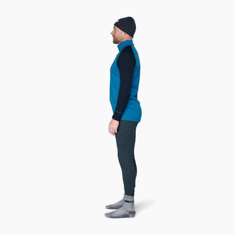 Vyriškas termoaktyvus džemperis Devold Duo Active Merino 205 Zip Neck blue/ink 4