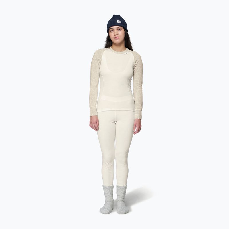 Moteriškas termo džemperis Devold Duo Active Merino 205 raw white 2
