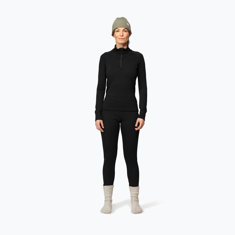 Moteriškas termo džemperis Devold Duo Active Merino 205 Zip Neck black 2