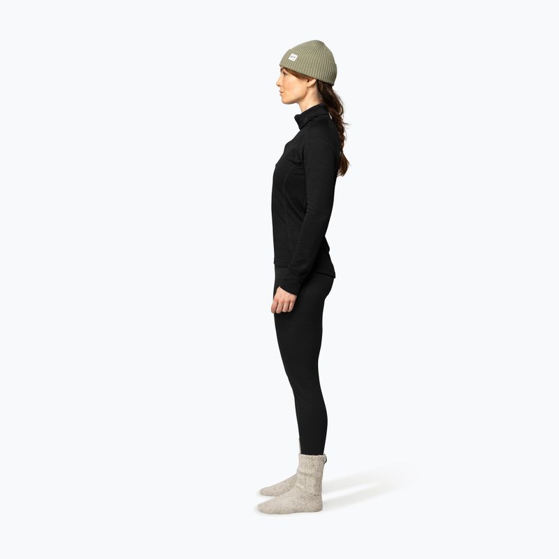Moteriškas termo džemperis Devold Duo Active Merino 205 Zip Neck black 4
