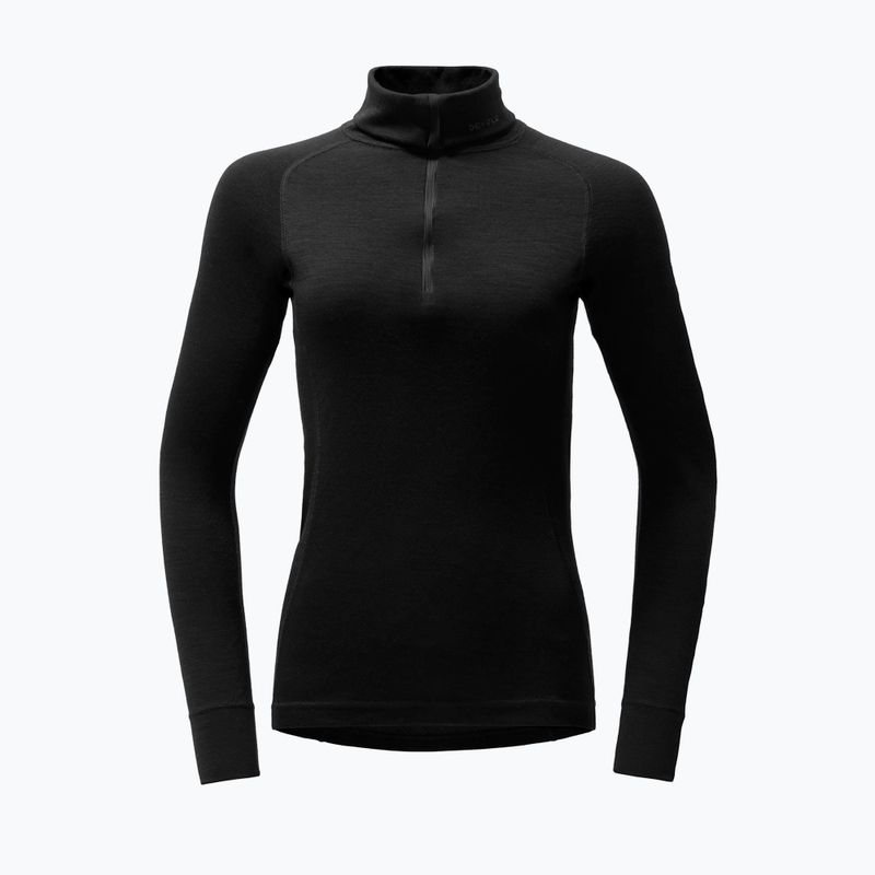 Moteriškas termo džemperis Devold Duo Active Merino 205 Zip Neck black 5