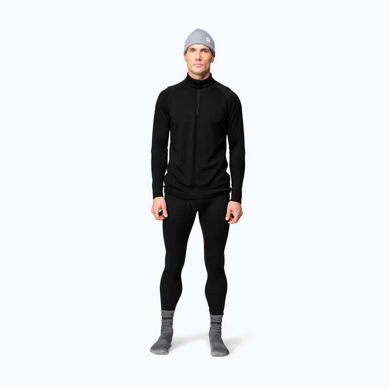 Vyriškas termoaktyvus džemperis Devold Duo Active Merino 205 Zip Neck black 2