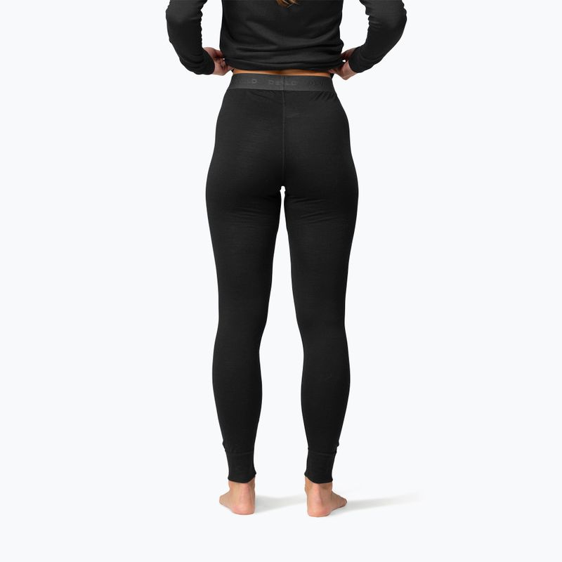 Moteriškos termo kelnės Devold Breeze Plus Merino 200 Longs black 2
