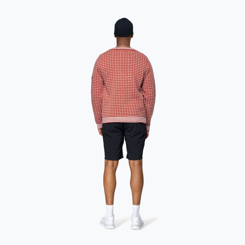 Megztinis Devold Islender Refined marsala/offwhite 6