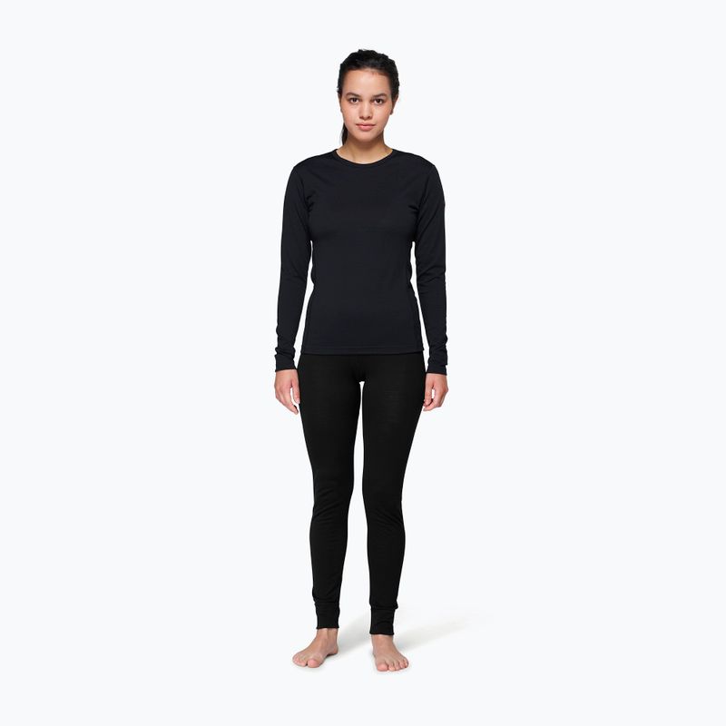 Moteriškas termo džemperis Devold Breeze Merino 150 black 2