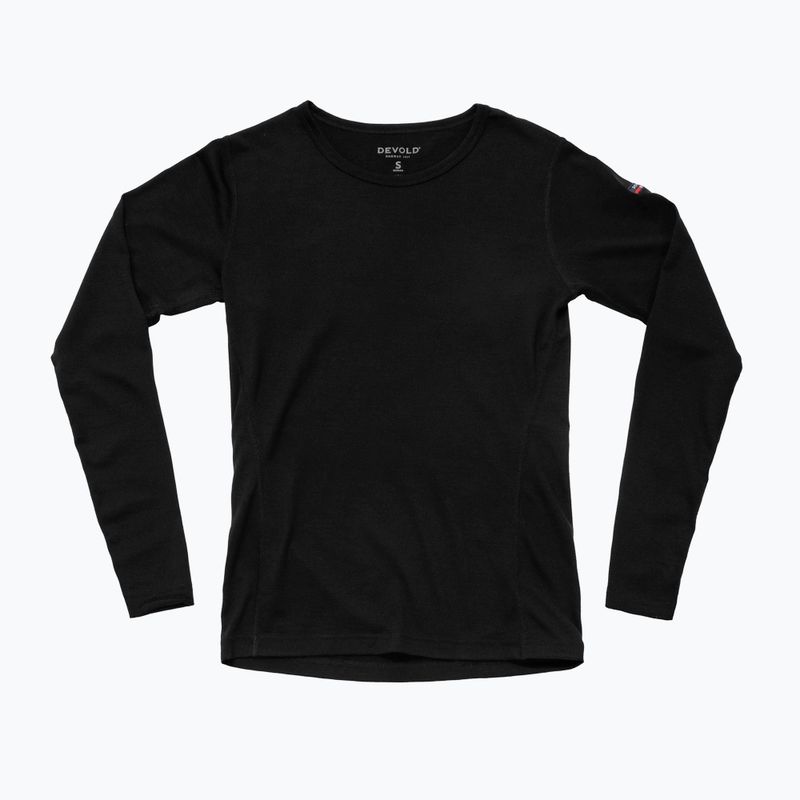 Moteriškas termo džemperis Devold Breeze Merino 150 black 5