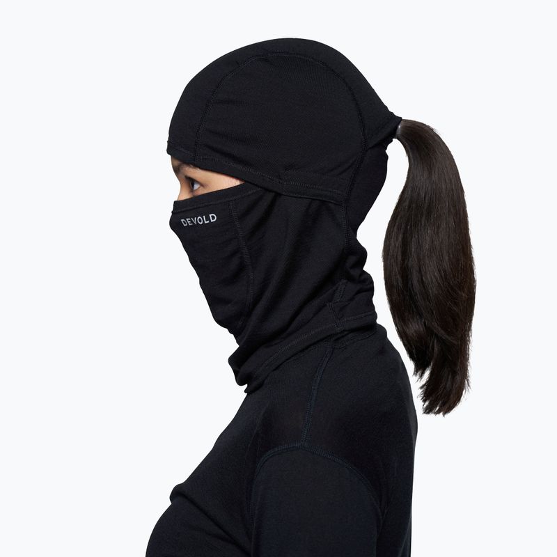 Balaklava Devold Breeze Merino 150 black 2