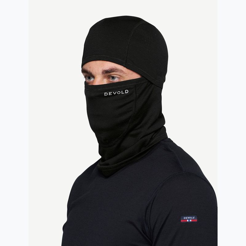 Balaklava Devold Breeze Merino 150 black 3