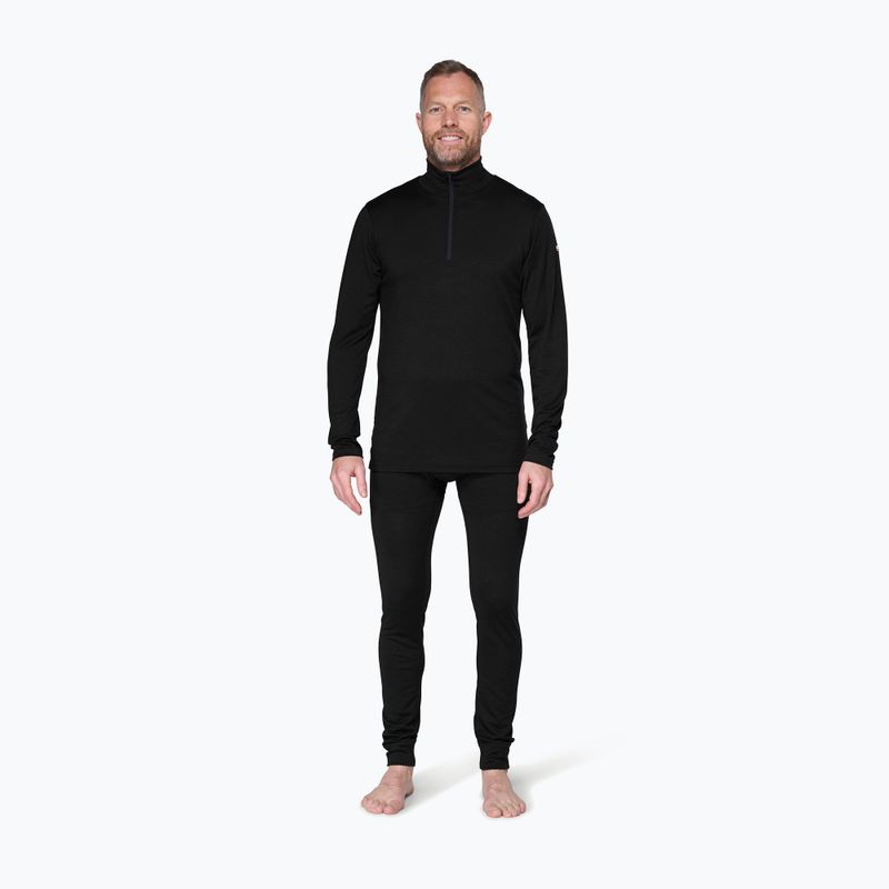 Vyriškas termoaktyvus džemperis Devold Breeze Plus Merino 200 Zip Neck black 2