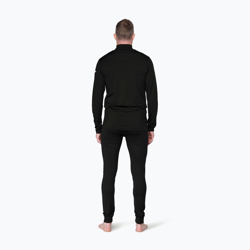 Vyriškas termoaktyvus džemperis Devold Breeze Plus Merino 200 Zip Neck black 3