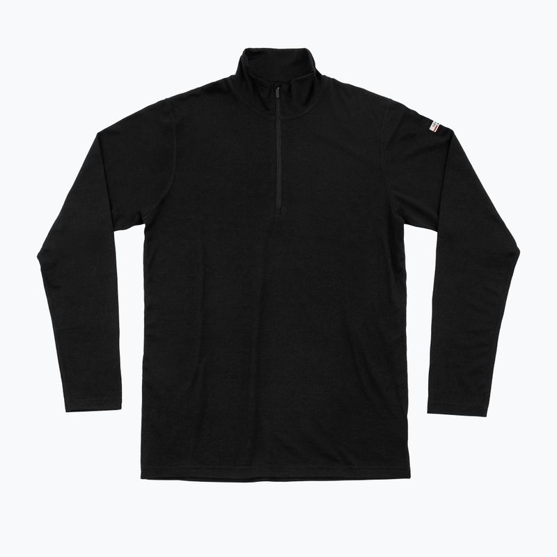 Vyriškas termoaktyvus džemperis Devold Breeze Plus Merino 200 Zip Neck black 5