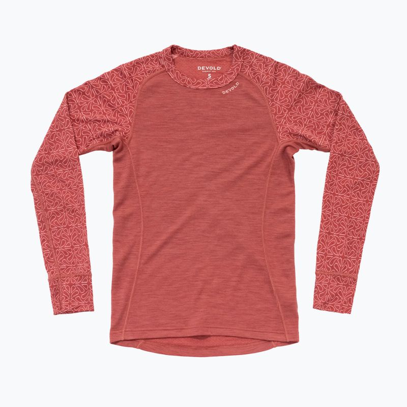 Moteriškas termo džemperis Devold Duo Active Merino 205 marsala 5